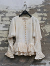 Mutedance 25 Autumn/Winter Round Neck Top Skirt Plant Dye Highly Handmade MD-MD25FW65-nude